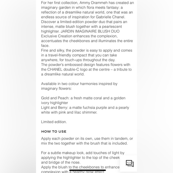 🌸Chanel JARDIN IMAGINAIRE Blush and Highlighter🌸 - Picture 9 of 9